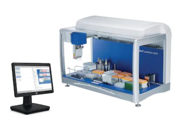 图片 艾本德epMotion®5075tcNGSsolution,完整包装内含CleanCap套件，MultiConPC，增强功能套件1，C2温控模块，分液工具，以及NGS专用配件，废液
